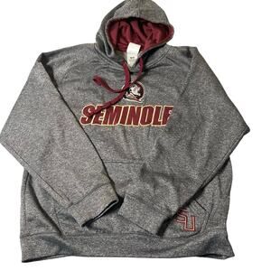 Florida State Seminoles Hoodie Gray Knights‎ Apparel Size Medium Gameday College